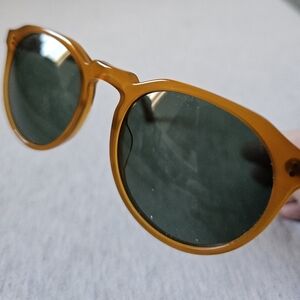 RAEN Sunglasses in Amber and Green